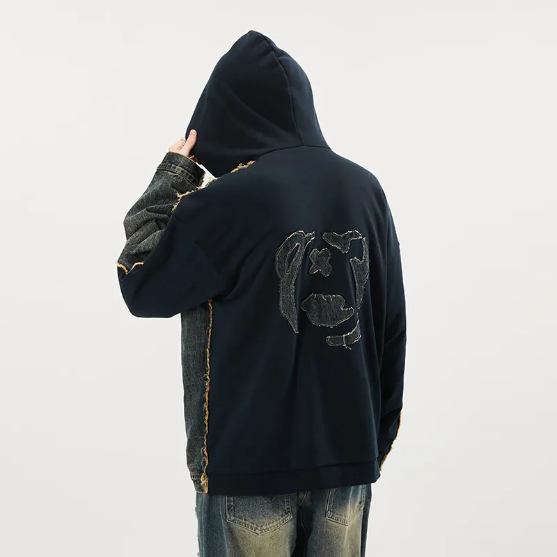 LAMLICKA Denim Jacket Unisex Blue-2