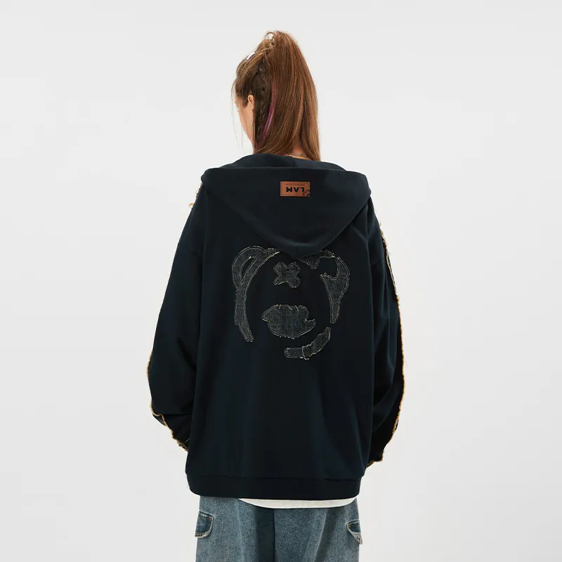 LAMLICKA Denim Jacket Unisex Blue-4