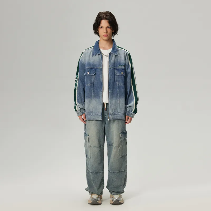 LAMLICKA Denim Jacket Unisex Blue-5