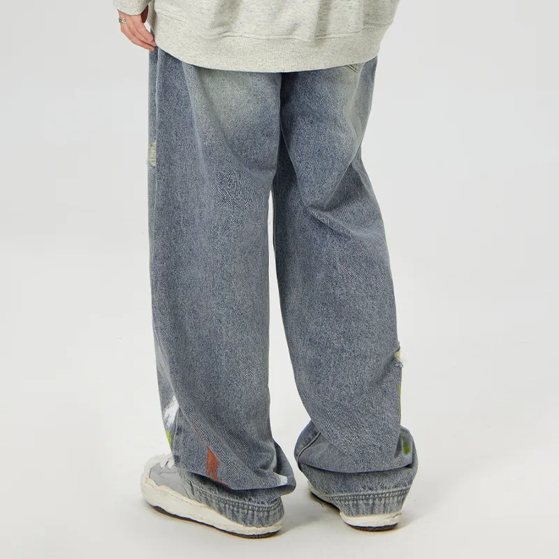 LAMLICKA Jeans Unisex Blue-3