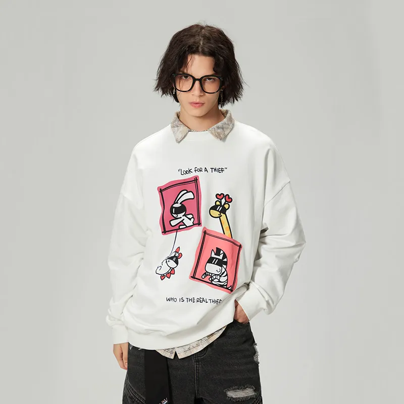 LAMLICKA x AIDEMENG LIANMINGKUAN Sweatshirt Unisex-14