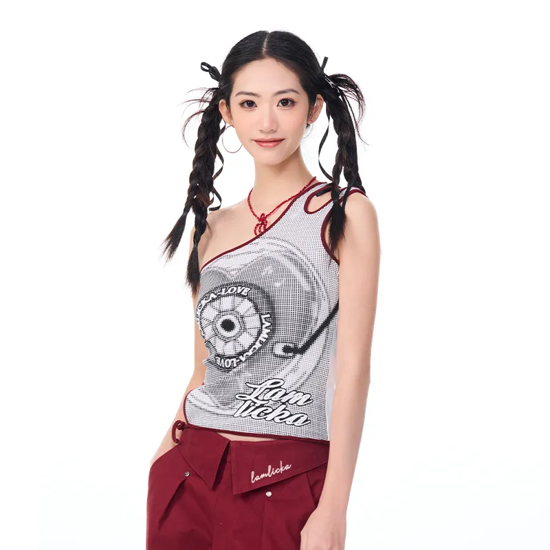 LAMLICKA Tank Top Women's White-2