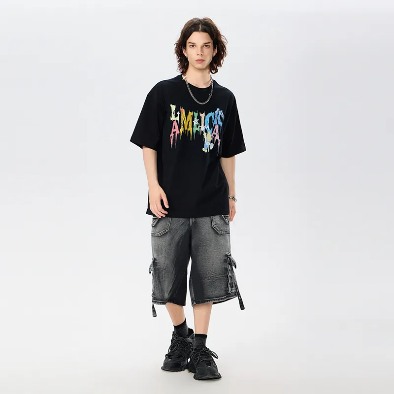 LAMLICKA Denim Shorts Unisex-5