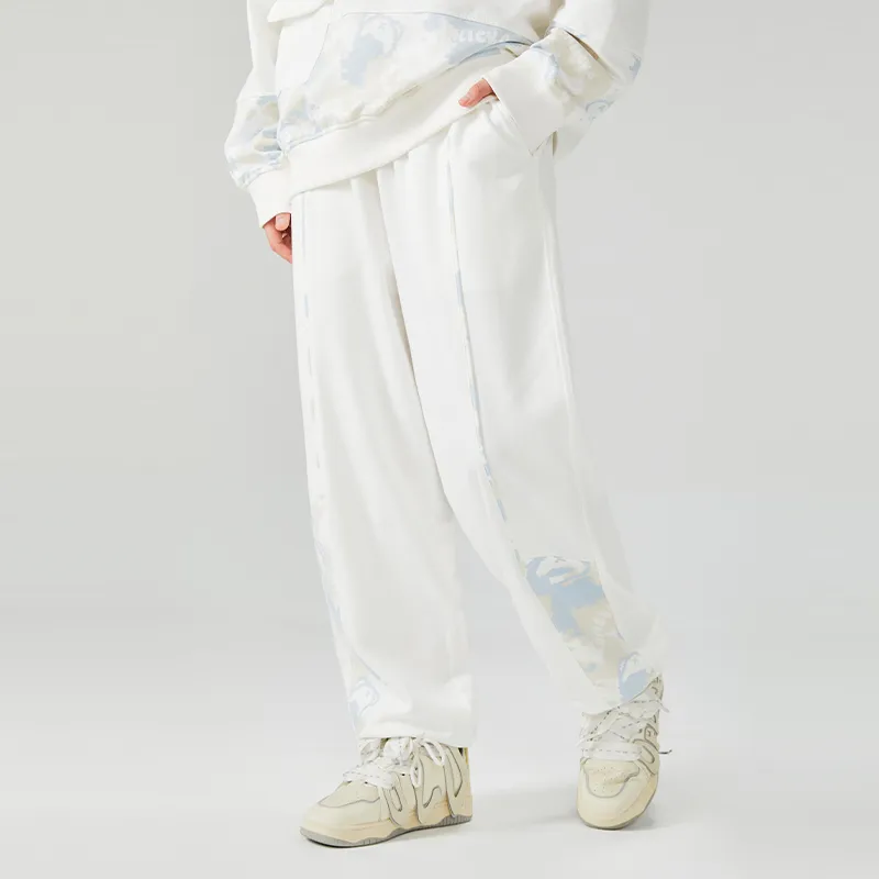 LAMLICKA 24SS Knitted Sports Pants Unisex White-8