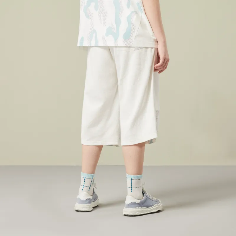 LAMLICKA Casual Pants Unisex White-4