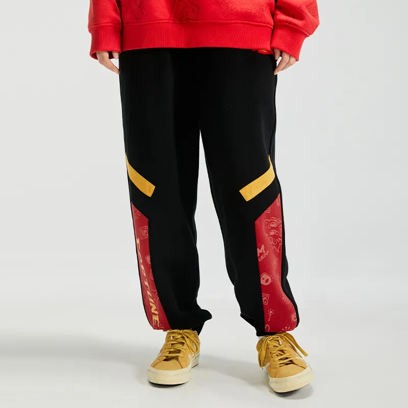 LAMLICKA Casual Pants Unisex Black With Gift Box Sets-5