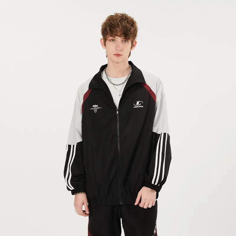 LAMLICKA Jackets Coats Unisex Black-2
