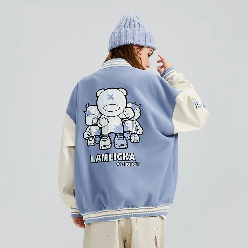 LAMLICKA Baseball Jacket Unisex-4