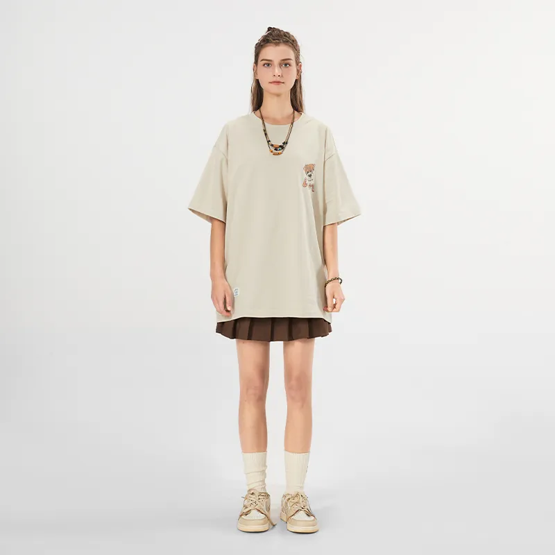 LAMLICKA T Shirt Unisex Apricot-2