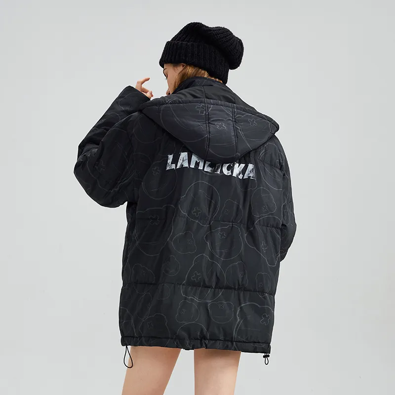 LAMLICKA Puffer Jackets Unisex Black-6