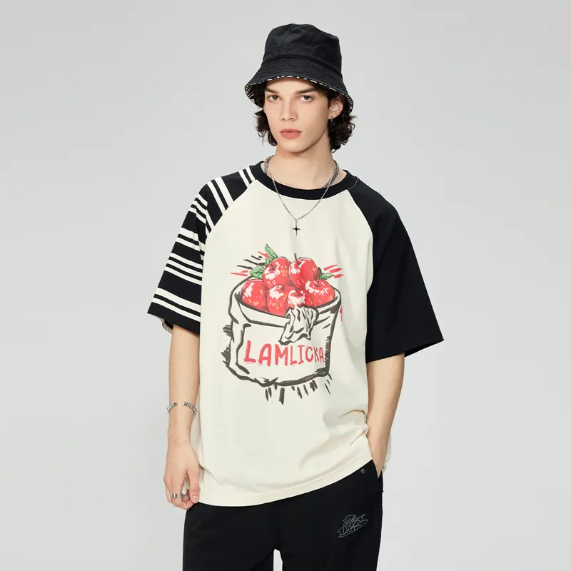 LAMLICKA T Shirt Unisex Apricot-2