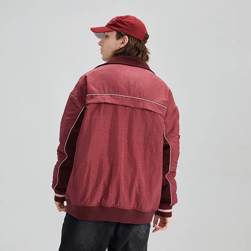 LAMLICKA Puffer Jackets Unisex Red-3