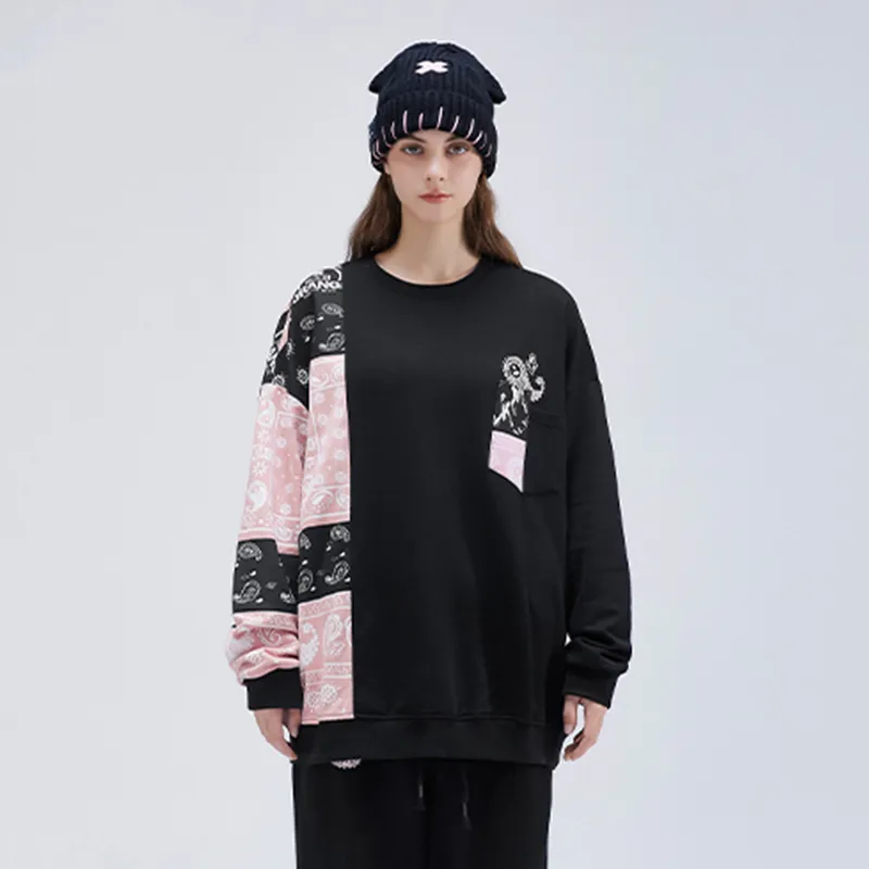 LAMLICKA Sweatshirt Unisex Black-5