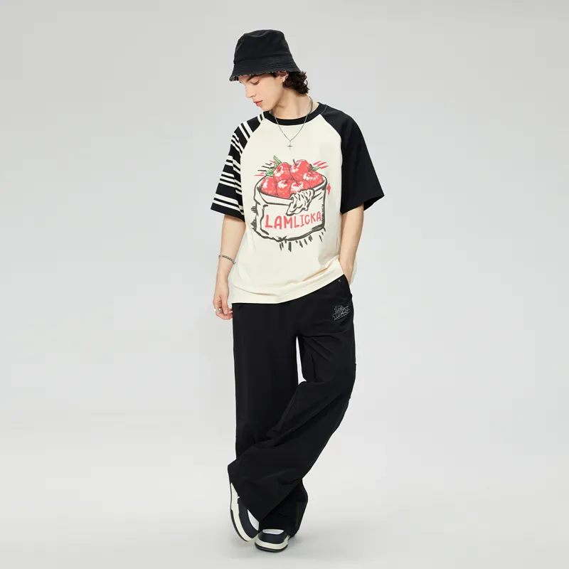 LAMLICKA T Shirt Unisex Apricot-4