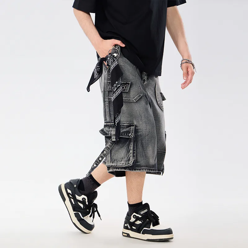 LAMLICKA Denim Shorts Unisex-2