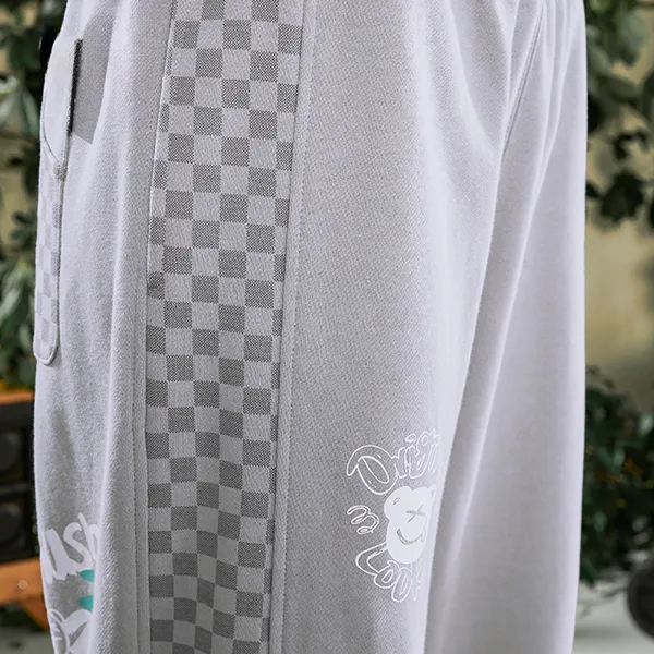 LAMLICKA Casual Pants Unisex Gray-6