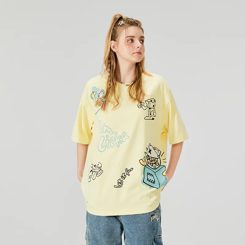 LAMLICKA x AIDEMENG LIANMINGKUAN SS24 T Shirt Unisex-8
