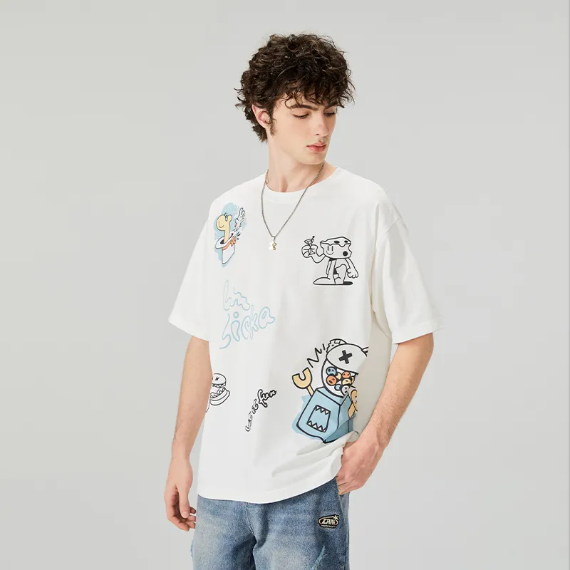 LAMLICKA x AIDEMENG LIANMINGKUAN SS24 T Shirt Unisex-4
