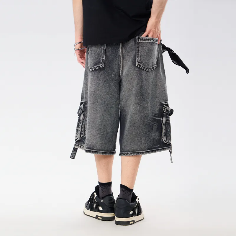 LAMLICKA Denim Shorts Unisex-4