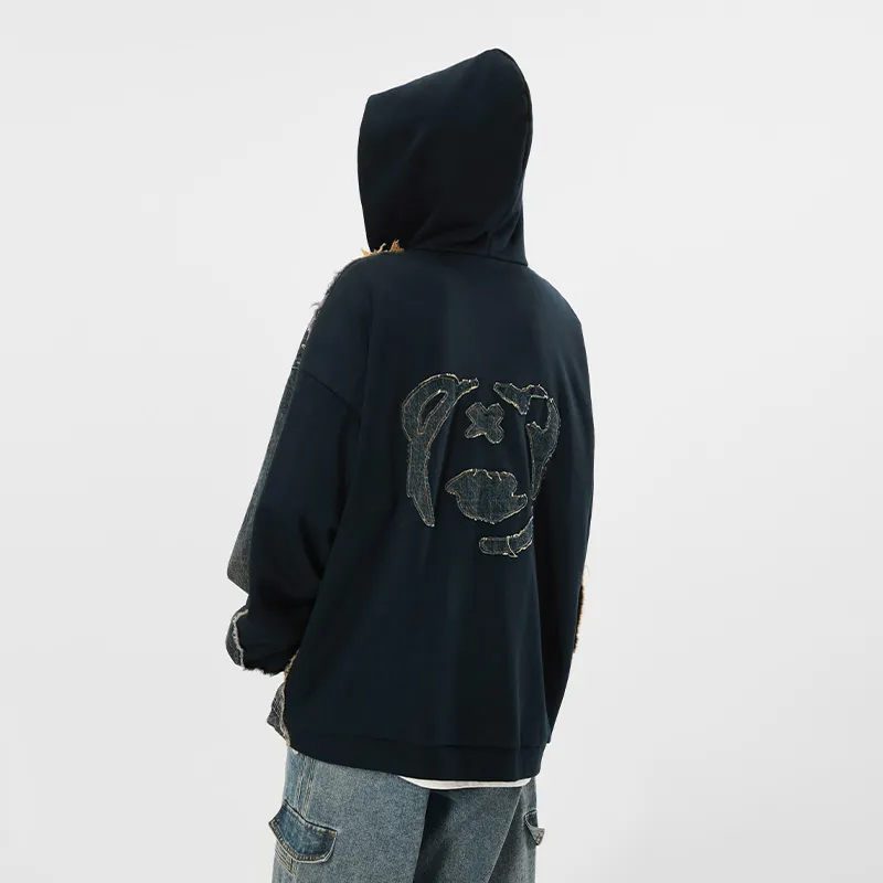 LAMLICKA Denim Jacket Unisex Blue-3