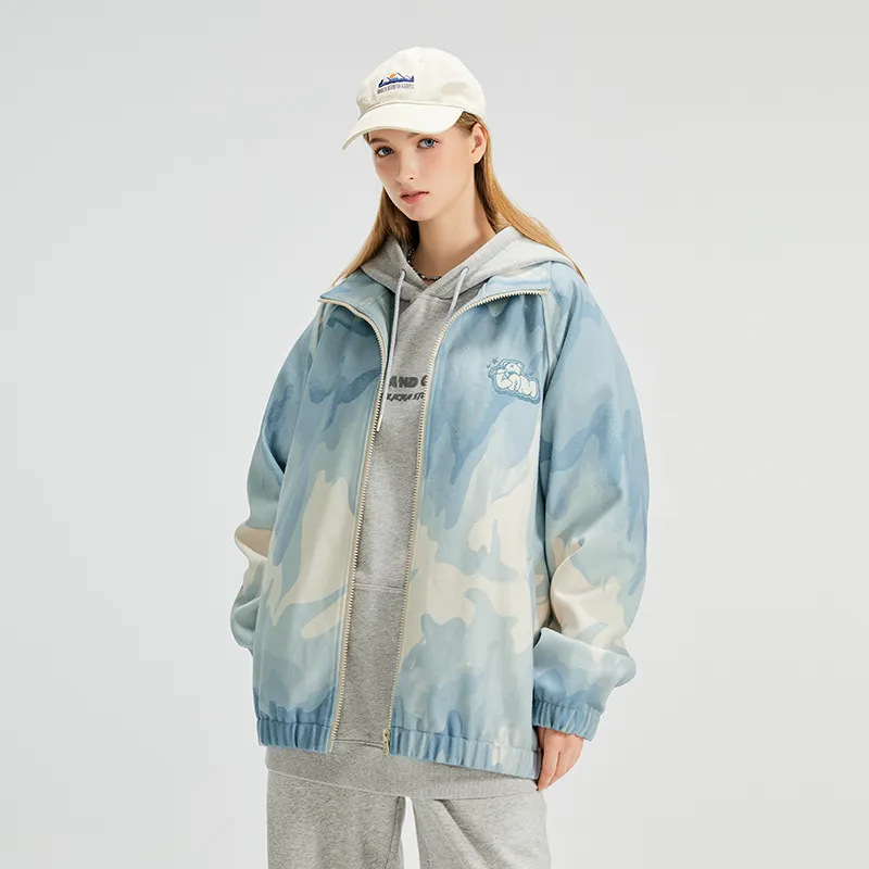 LAMLICKA Jackets Unisex Blue-5