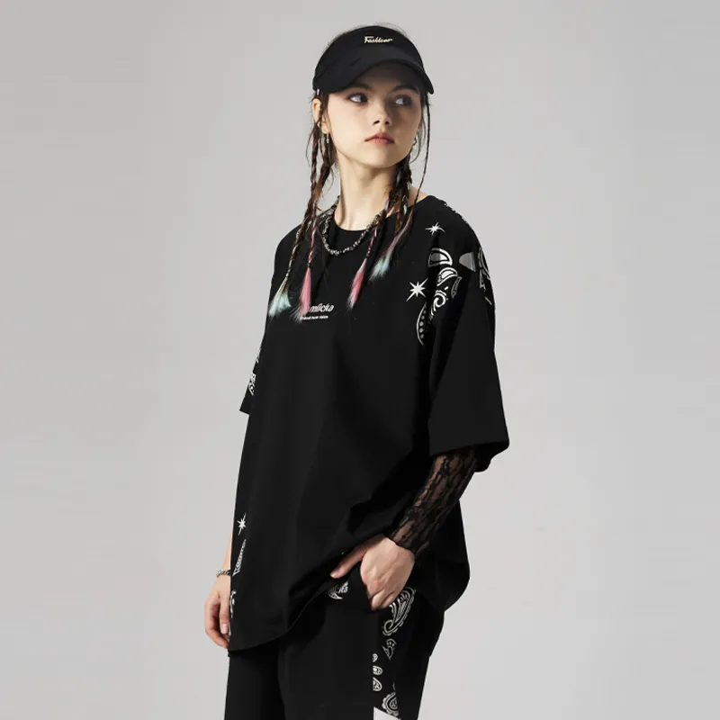 LAMLICKA T Shirts Unisex Black-4