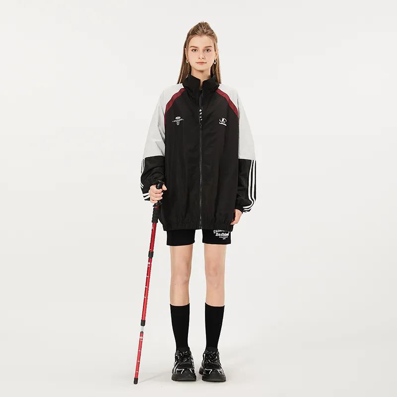 LAMLICKA Jackets Coats Unisex Black-8