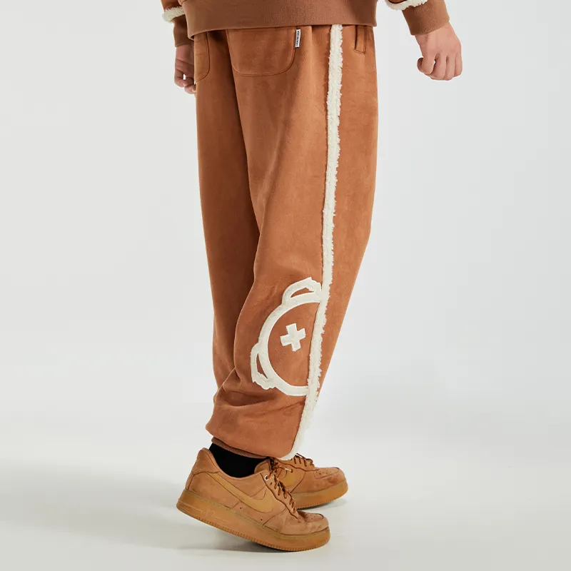 LAMLICKA Casual Pants Unisex Khaki-2