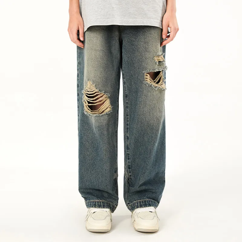 LAMLICKA Jeans Unisex Blue-3