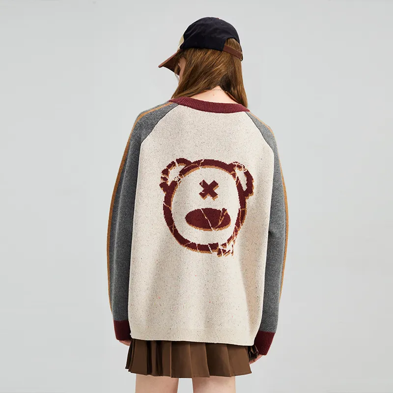 LAMLICKA Sweater Unisex Apricot-7