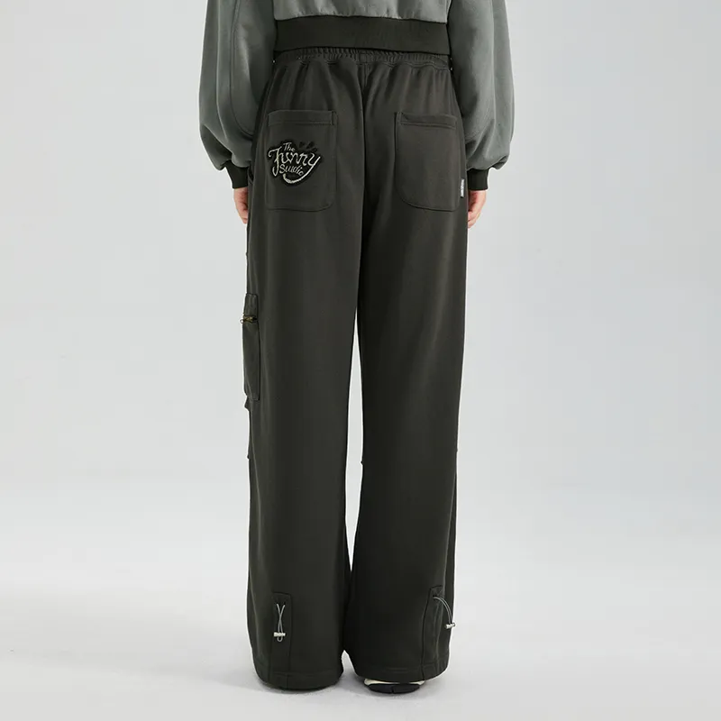 LAMLICKA Cargo Pants Unisex Gray-5