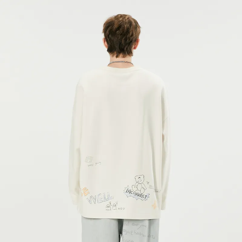 LAMLICKA SS24 T Shirt Unisex Apricot-3