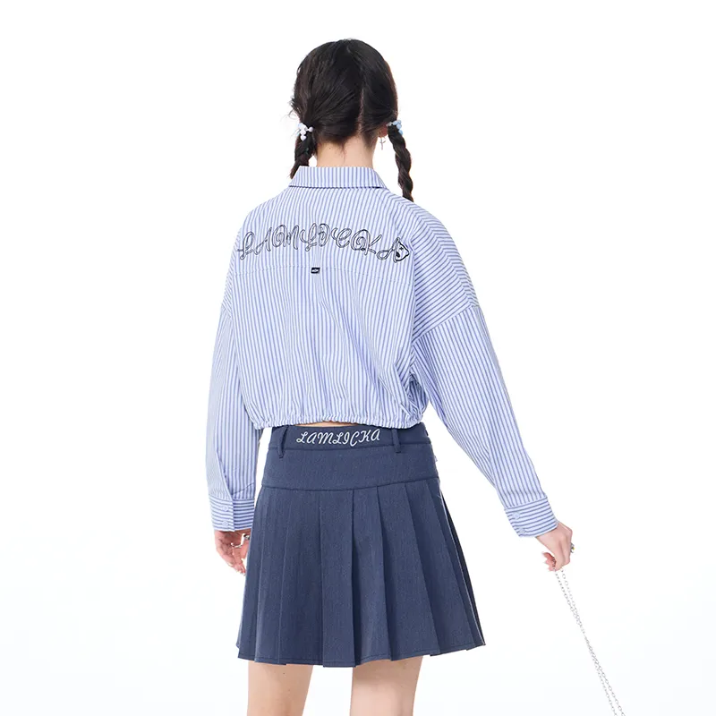 LAMLICKA Shirts Women's Blue-4