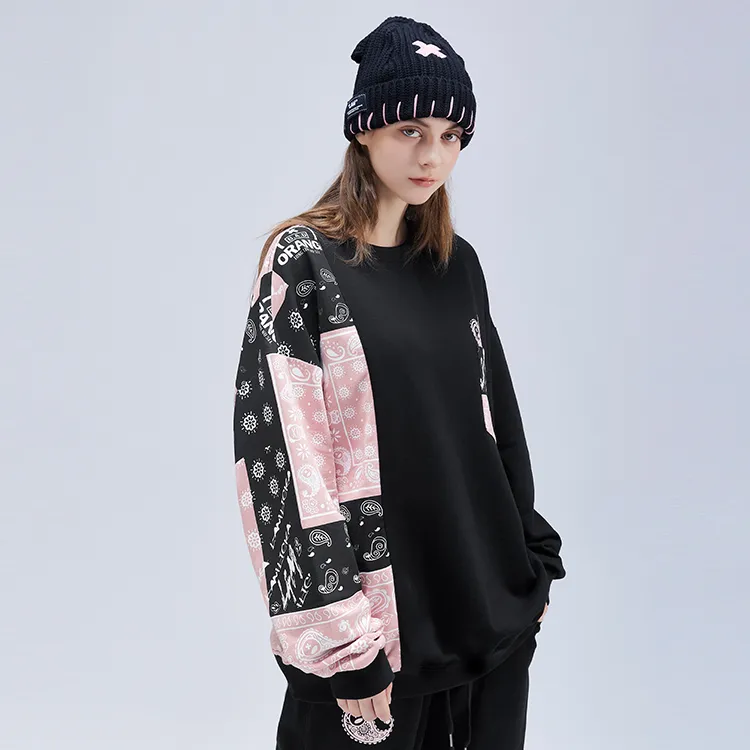 LAMLICKA Sweatshirt Unisex Black-4
