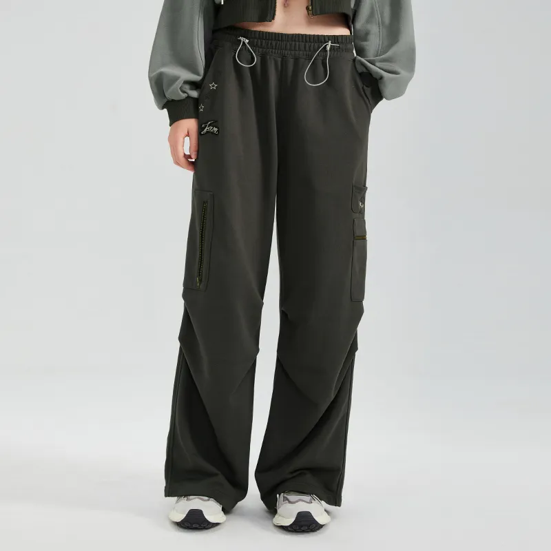 LAMLICKA Cargo Pants Unisex Gray-4