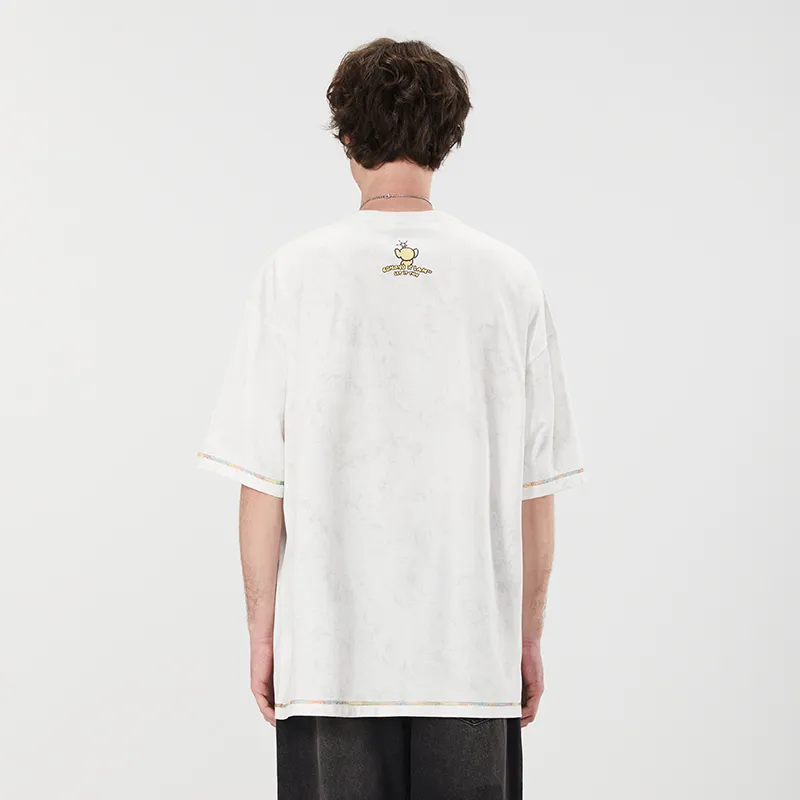 LAMLICKA x AIDEMENG T Shirt Unisex Apricot-4