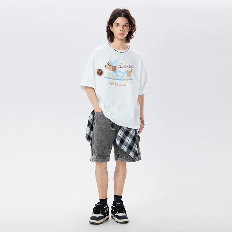 LAMLICKA Denim Shorts Unisex-10