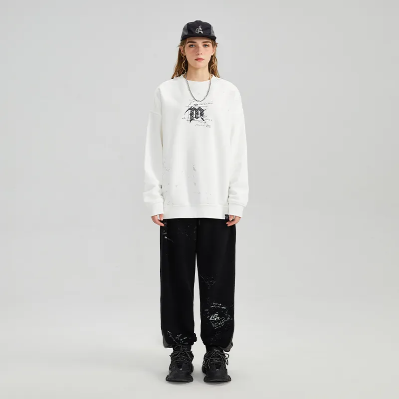 LAMLICKA Knitted Sweatpants Unisex Black-6