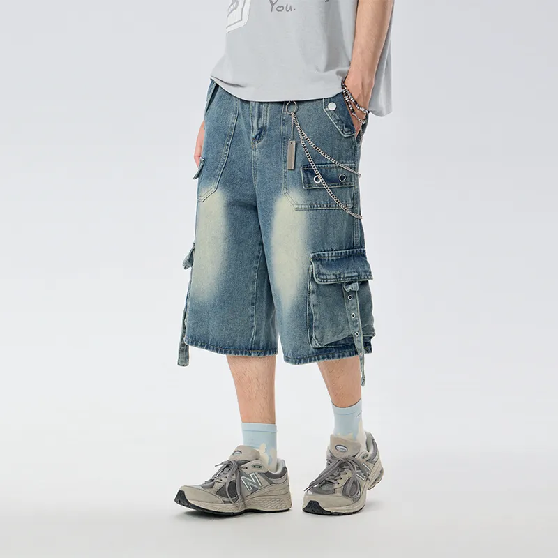 LAMLICKA Denim Shorts Unisex-8