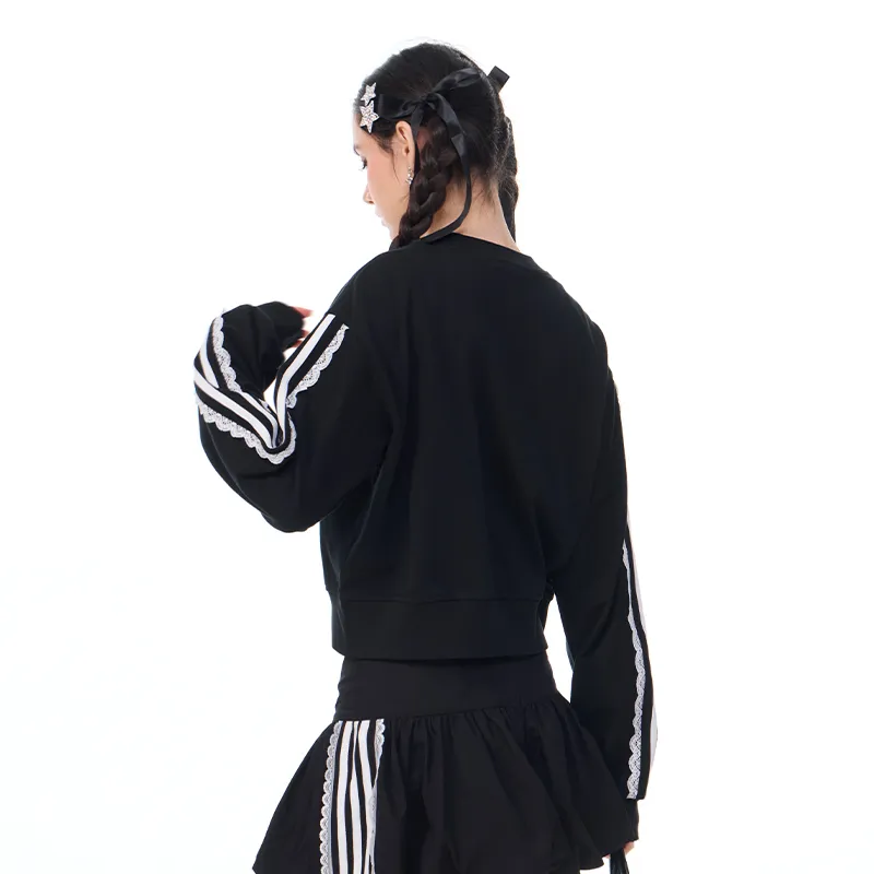LAMLICKA Sweatshirt Women's Black-5