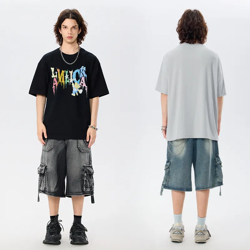 LAMLICKA Denim Shorts Unisex-11
