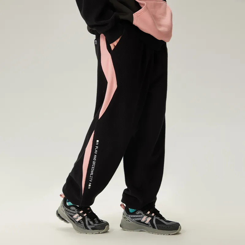 LAMLICKA Sweatshirt Set Unisex Black+Black-3