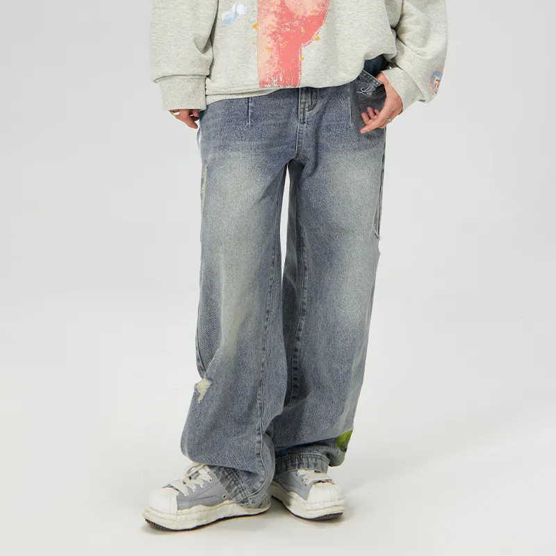LAMLICKA Jeans Unisex Blue-2