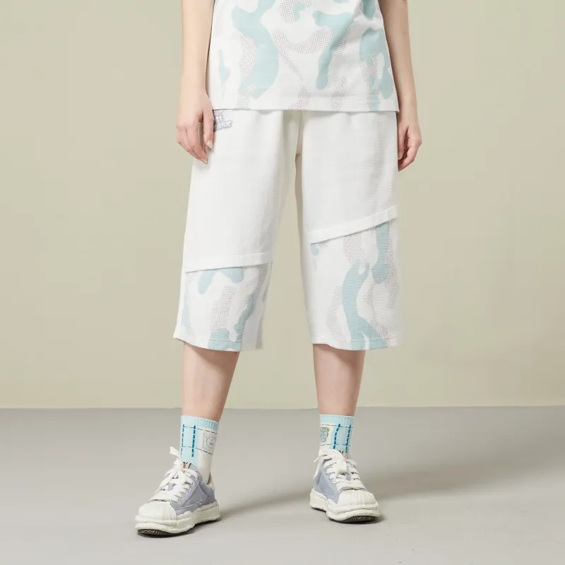 LAMLICKA Casual Pants Unisex White-5