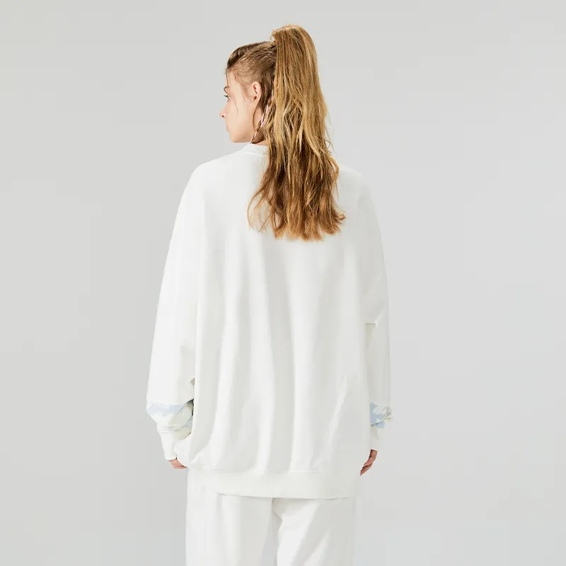 LAMLICKA Sweatshirt Unisex White-3