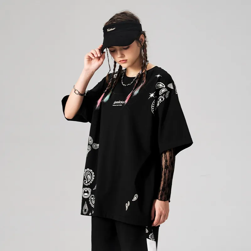 LAMLICKA T Shirts Unisex Black-3