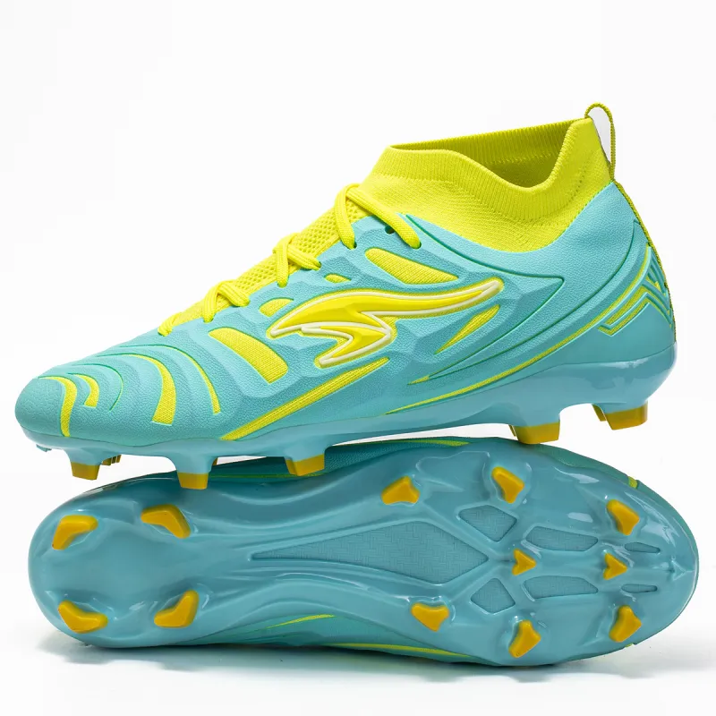 SUNAIS MG Rubber Short Studs TF Rubber Broken Studs Artificial Ground, Natural Ground Breathable Soccer Shoes Unisex-80