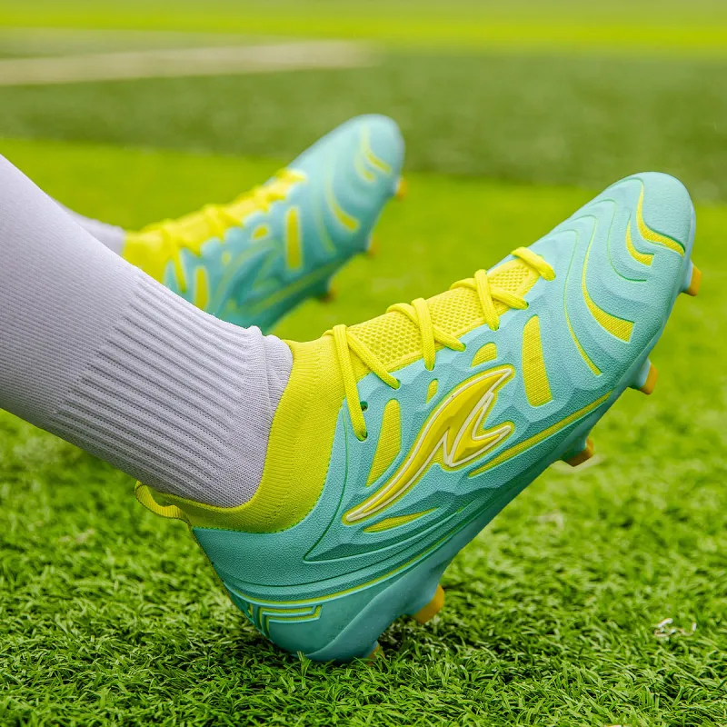 SUNAIS MG Rubber Short Studs TF Rubber Broken Studs Artificial Ground, Natural Ground Breathable Soccer Shoes Unisex-82
