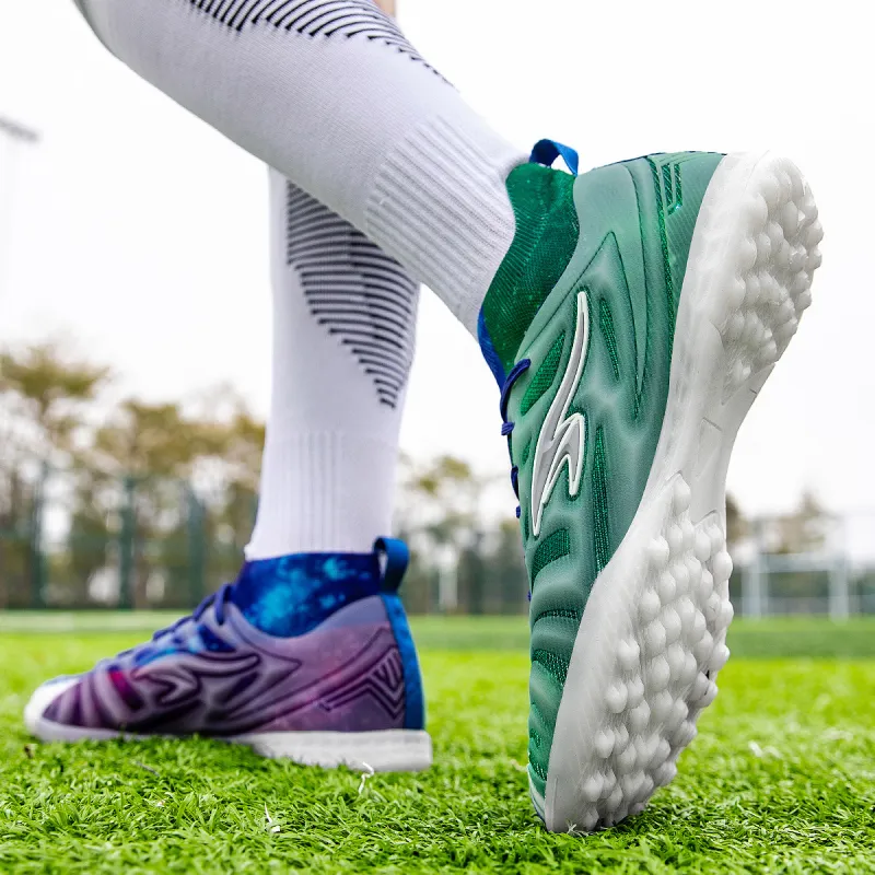 SUNAIS MG Rubber Short Studs TF Rubber Broken Studs Artificial Ground, Natural Ground Breathable Soccer Shoes Unisex-76