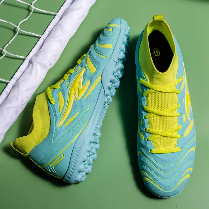 SUNAIS MG Rubber Short Studs TF Rubber Broken Studs Artificial Ground, Natural Ground Breathable Soccer Shoes Unisex-88